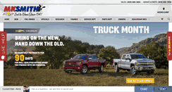 Desktop Screenshot of mksmithchevrolet.com